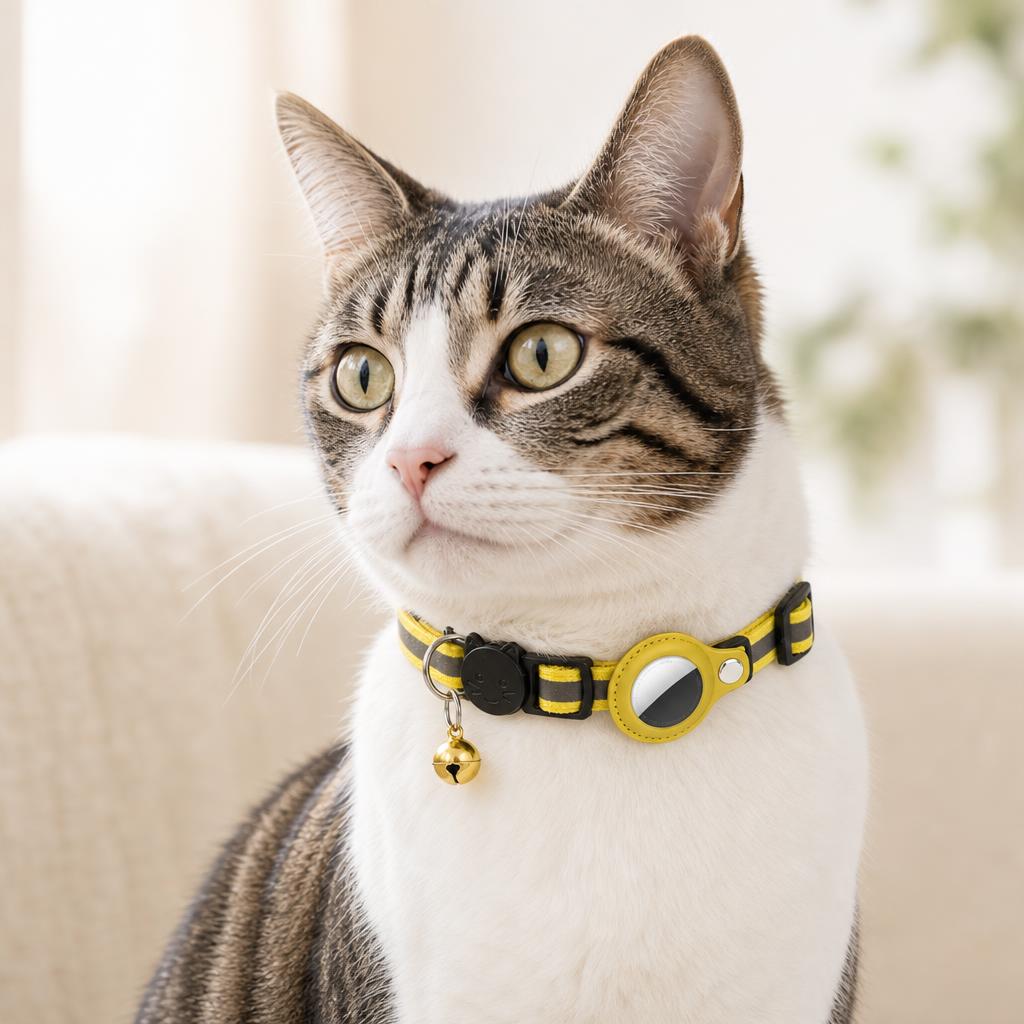 Collar Felinora color Amarillo