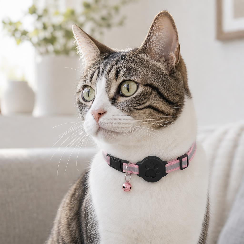 Felinora Halsband Farbe Rosa
