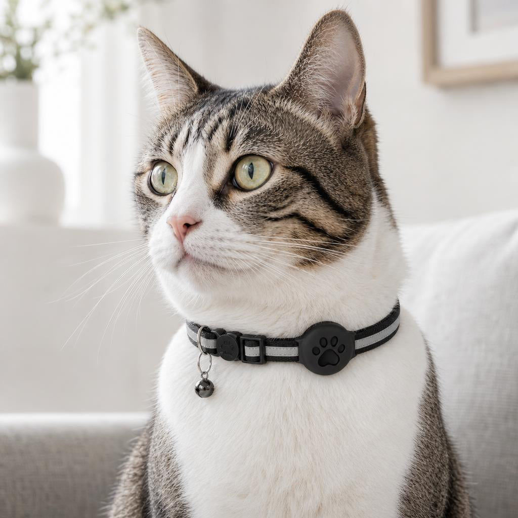 Collar con rastreador Android – collar negro
