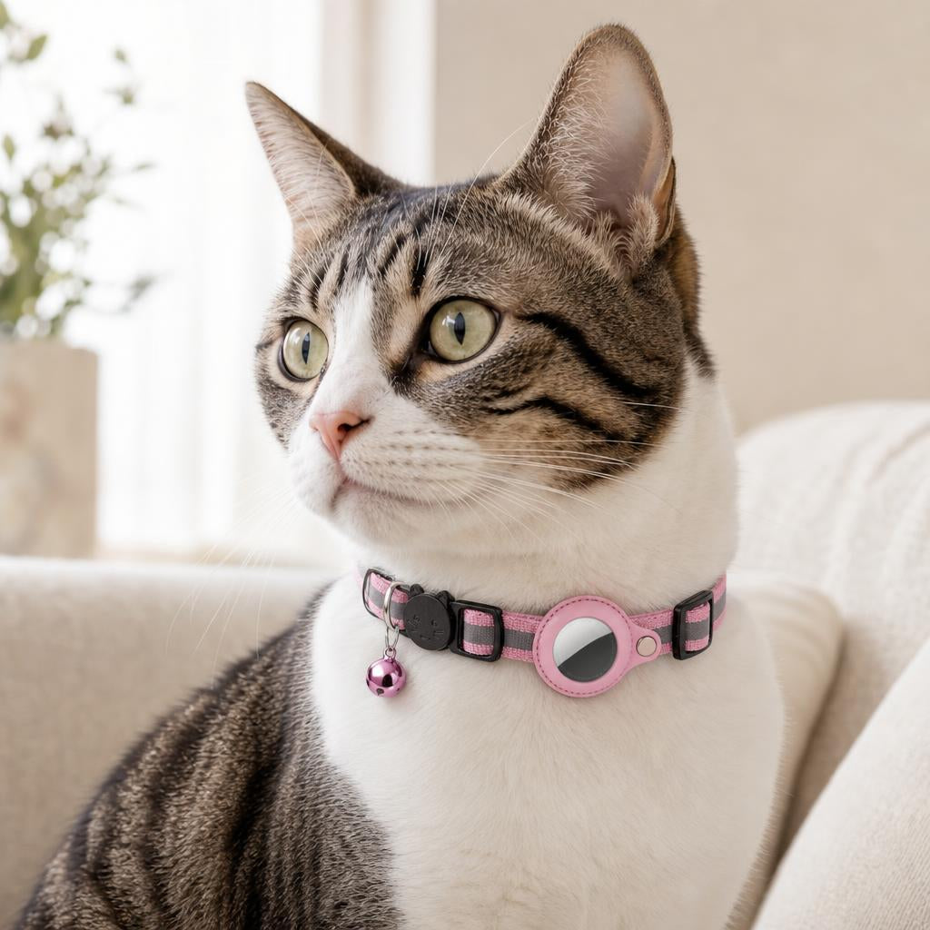Collar Felinora color Rosa