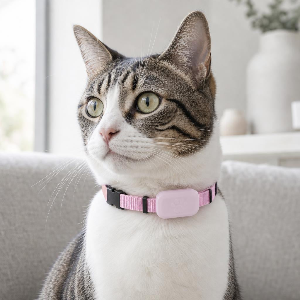 Felinora Halsband Farbe Rosa